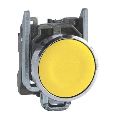 Botão Impulso Schneider Electric XB4BA53 22mm 2NA 220V Amarelo