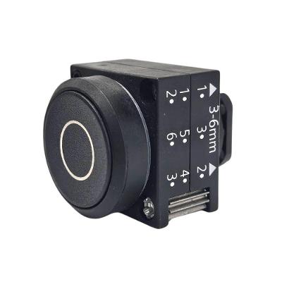 Botão Frontal Impulso Siemens para Equipamento Elétrico Bivolt Preto