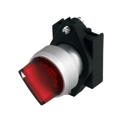 Botão Comutador Siemens 3sb6031-2aa20-0ya0 Iluminado 2 Posições Bivolt Vermelho