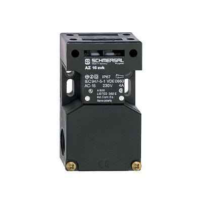 Chave de Segurança Ace Schmersal AZ16-12ZVRK M16 1NA+2NF Bivolt com Codificação Múltipla Preto