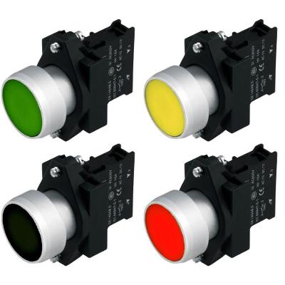 Botão de Comando Siemens 3SB6 Completo Série Modular LED 22MM Bivolt Vermelho