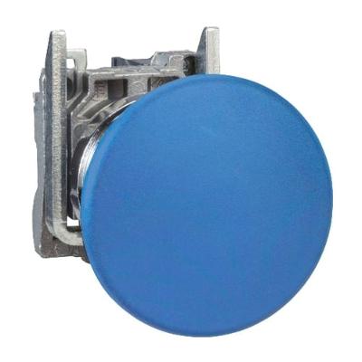 Botão Impulso Schneider Electric XB4BC61 para Painel D40 22mm 1NF Bivolt Inox