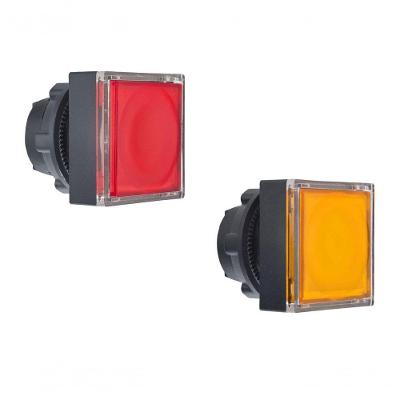 Cabeçote para Botão 22mm Luminoso Quadrado Schneider Electric ZB5CW353 Bivolt