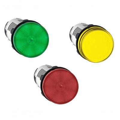 Botão Sinalizador Schneider Electric XB7EV03MP 22mm 220V Verde