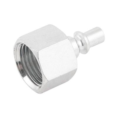 Conector Vonder 51.14.412.000 para Ar Comprimido Rosca Fêmea 1-2 NPT Conexão 1-4 Bivolt Zincado