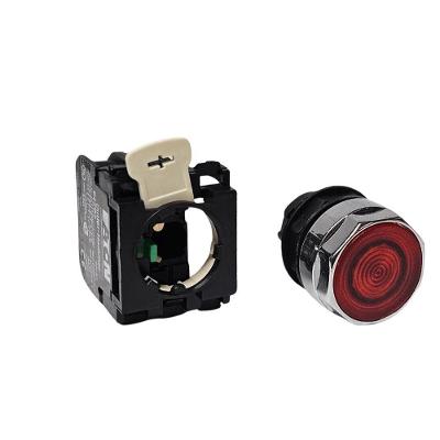 Botão Pulsador Eaton B22N2X4A para Comando Elétrico 1NA 24V Bivolt Vermelho