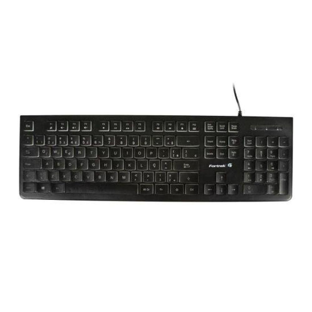 Teclado Gamer Multimídia Black Eagle Preto Fortrek - 6