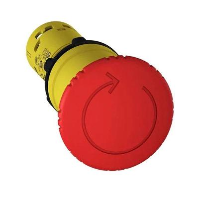 Botão de Parada de Emergência Schneider Electric XB7NS8444 2NF 22MM Bivolt Vermelho