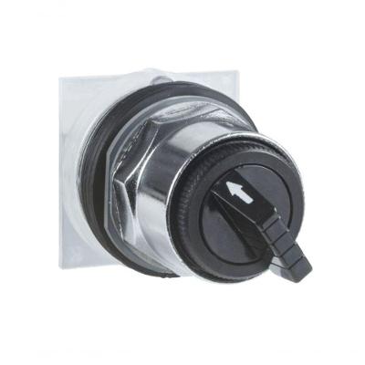 Comutador Schneider Electric 9001KS502BH2 3 Posições 2NA+2NF 30MM Bivolt Preto