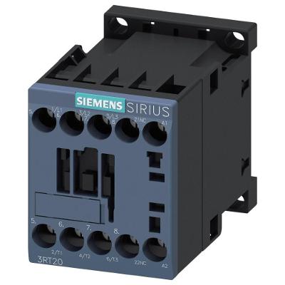 Contator Siemens 3RT2018-1AF02 Industrial 16A 3 Polos 1NF 110V Terminal Parafuso