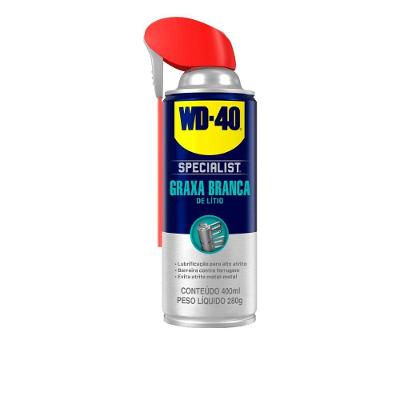 Graxa WD40 Specialist Branca de Litio para Atrito Metal com Protecao Contra Ferrugem 400ML Bivolt
