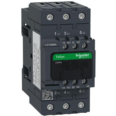 Contator Tripolar Schneider Electric LC1D80AB7 80A 24VCA 1NA+1NF Bivolt