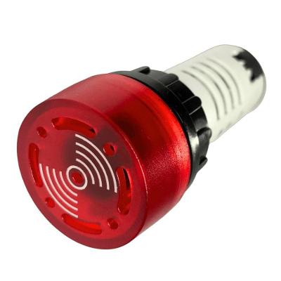 Botão Sonoro Contínuo Siemens 3SB7216-7AA20-1AA0 para Painel 220V Vermelho