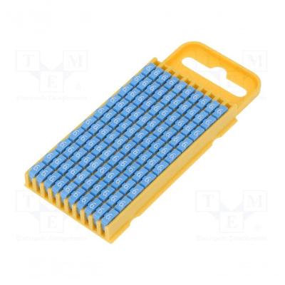 Anilha Hellermanntyton Wic3 Nr.6 4,3-2,3mm 42-62 Bivolt 100 Unidades