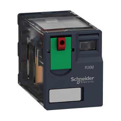 Relé Tipo Plug-in RXM2AB1F7 Anti Pumping Miniatura 12A 110V Schneider