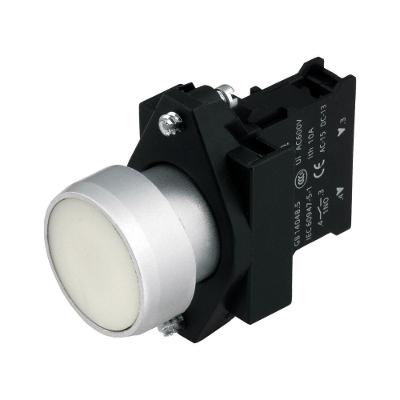 Botão de Comando Siemens 3sb6130-0ab60-1ba0 1NA 22MM Bivolt Branco