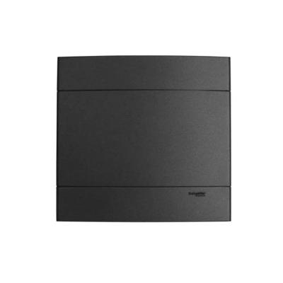 Placa 4x4 Cega S- Suporte Decor Onix PRM044408 com Encaixe Branco Schneider Electric