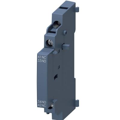 Chave Auxiliar Lateral Esquerda Siemens 3RV2901-1A 1NA+1NF para Disjuntores S00 S0 S2 S3 Bivolt