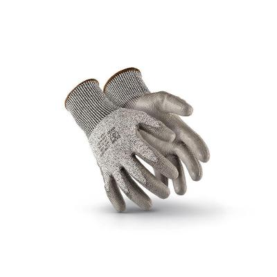 Luva de Segurança Super Safety SS1008 Fibra de Vidro e HPPE Reforço Anatômico Bivolt Cinza