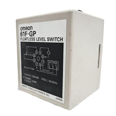 Relé de Nível Omron 61F-GP Controle de Líquidos com LED Inox 220V