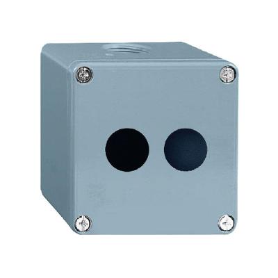 Estação Controle Vazia Schneider Electric XAPM1202 com Unidades 22mm IP65 IP69K Liga de Zinco 110V