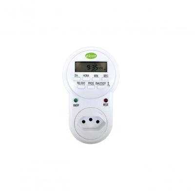 Relé Timer Digital TE-30 Bivolt com 8 Posições de Memória Elcon