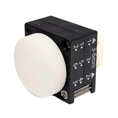 Botão Sinaleiro Frontal Siemens 3SB3001-6AA60 com Indicador de Luz Branco Bivolt