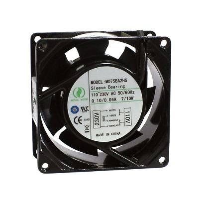 Microventilador Axial Maxtech 80x80x38mm para Computadores 22000 RPM Bivolt Preto