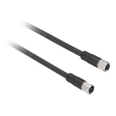 Cabo Jumper Schneider Electric Xzcr1111064d03 Fêmea M12 5 Pinos Reto XUSL XCSR Bivolt