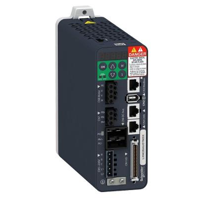 Propulsor Servo Schneider Electric LXM28AU04M3X Lexium 28 400W 220V Trifásico sem Filtro EMC