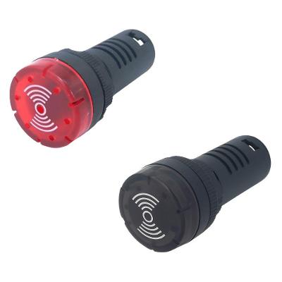Sinalizador Led e Sonoro Max Botton SLG2201 com Alerta Visual 220V Preto Steck
