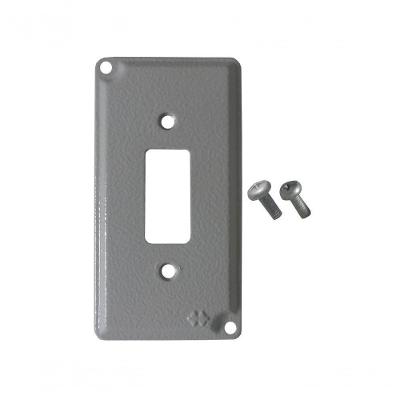 Tampa de Interruptor TPCA-12 para 1 Vertical com Alumínio Inox Wetzel