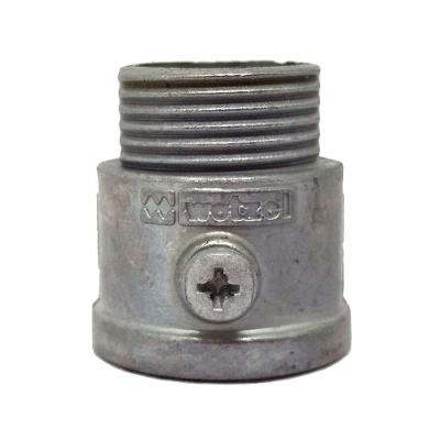 Conector Reto CVI-30 com Vedação Interna Rosca Externa BSP 1.1-2'' Alumínio Wetzel