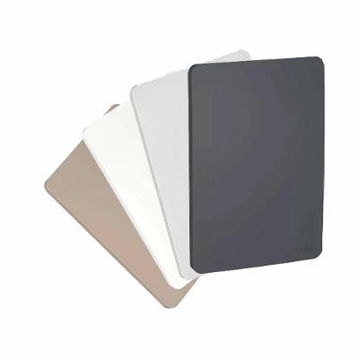 Placa Cega Orion 2x4 Compatível Gamma Silver Bege Schneider Electric S730100274