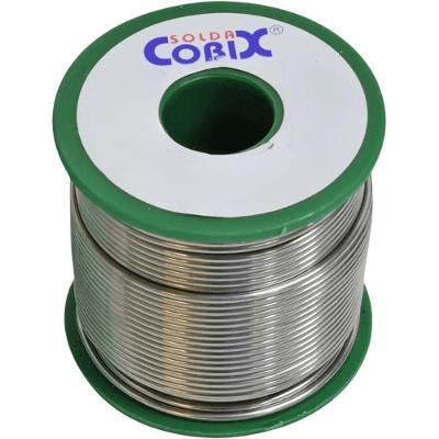 Solda Estanho 40x60 com Ponto de Fusão 238oC Carretel Verde 500g Cobix