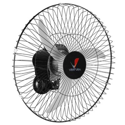 Ventilador de Parede 150W 60CM 3 Pás Preto Ventura Bivolt