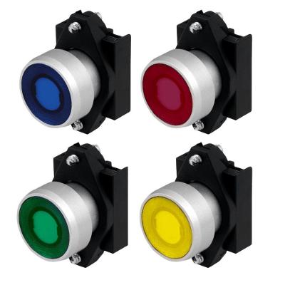 Frontal Botão Modular Sinalizado Siemens 3SB6 Atuador Iluminado 22MM Bivolt Verde