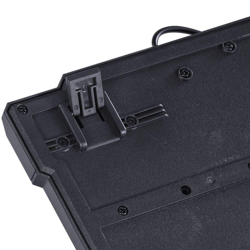 Teclado Usb Gamer Vx Gaming Dragon V2 Abnt2 1.8M Preto Com Vermelho - Gt100 - 4