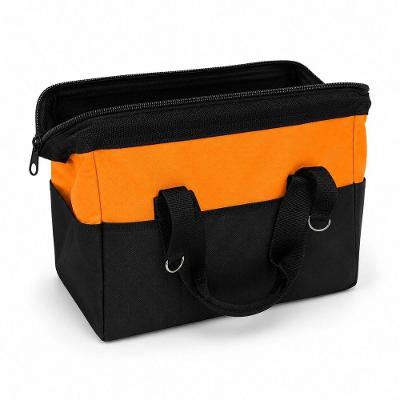 Bolsa Maleta Mala de Ferramentas Smart Lions com 10 Bolsos Bege Lona Reforçada Bivolt
