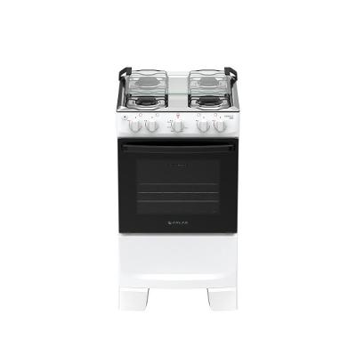 Fogão 4 Bocas Atlas Mônaco Plus Automático Mesa Inox Branco Bivolt