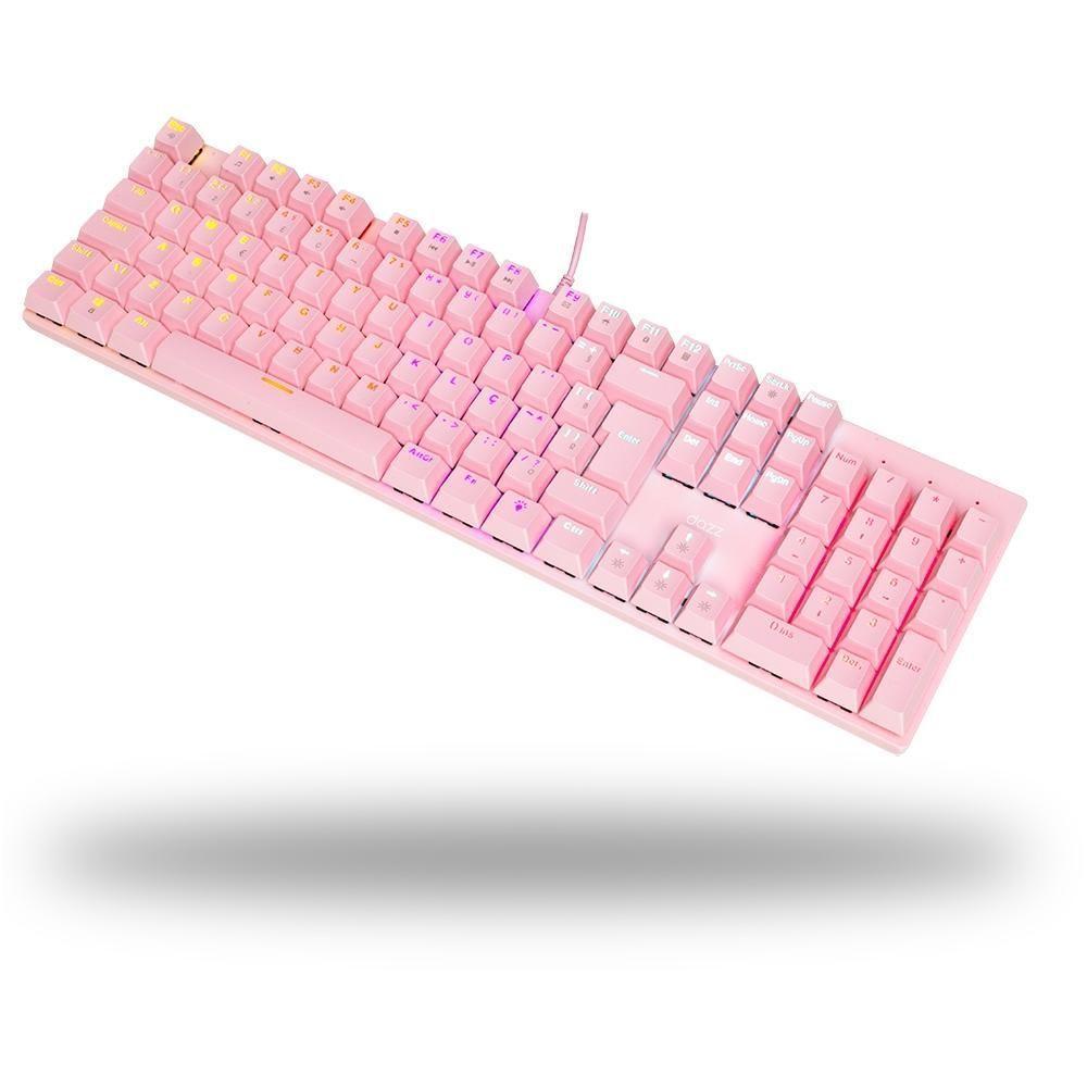 Teclado Mecânico Gamer Dazz Orion Essential Rgb Switch Yh Blue Abnt2 Rosa D62000132 - 5