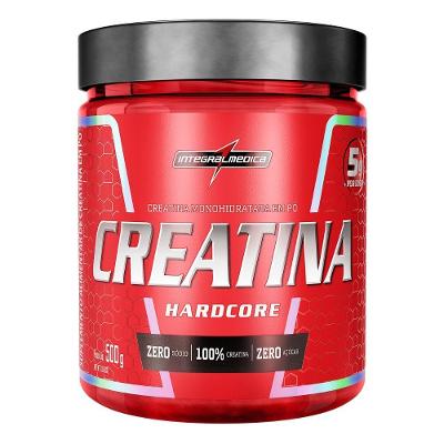 Creatina Integralmédica Hardcore Monohidratada 500g sem Sabor Pó