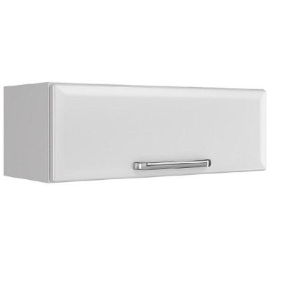 Armário Aéreo Luce 70CM 1 Porta Aço Porta de Bater Branco Itatiaia