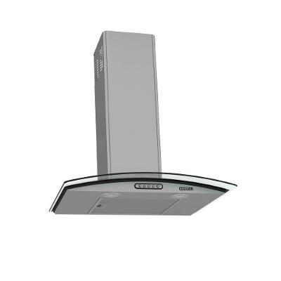 Coifa de Parede Nardelli Vidro Curvo Slim 60cm Inox 3 Velocidades LED 220V