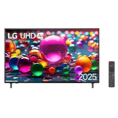 TV Smart LG 50AU801C0SA 50" 4K LED Preto Bivolt Thinq AI Webos 24 Dolby Atmos Alexa Wi-Fi Bluetooth