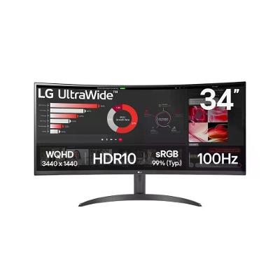 Monitor Gamer Curvo Ultrawide 34WR50QK-B 34" 2K VA 100HZ LG