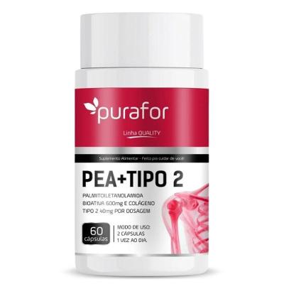 Suplemento Alimentar Purafor Pea 600 Articular 600mg sem Sabor 60CAPS