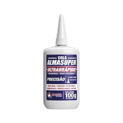 Cola Instantânea Almasuper Ultrarrápido Precisão com Fórmula Ultrarrápida 100G Almata