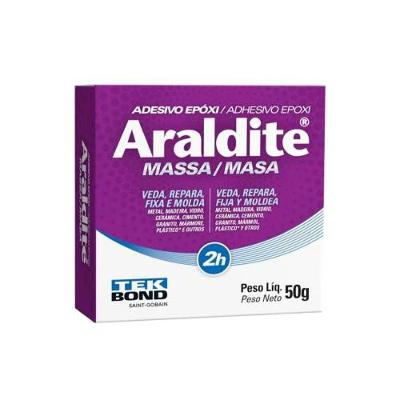Cola Araldite Massa Resina para Reparos Diversos Bivolt Tekbond 50G