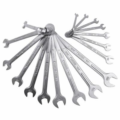 Chave Combinada Jogo 17 Peças com Lado Boca e Unit Drive Aço Gedore-Vanadium Gedore 6 a 22 mm